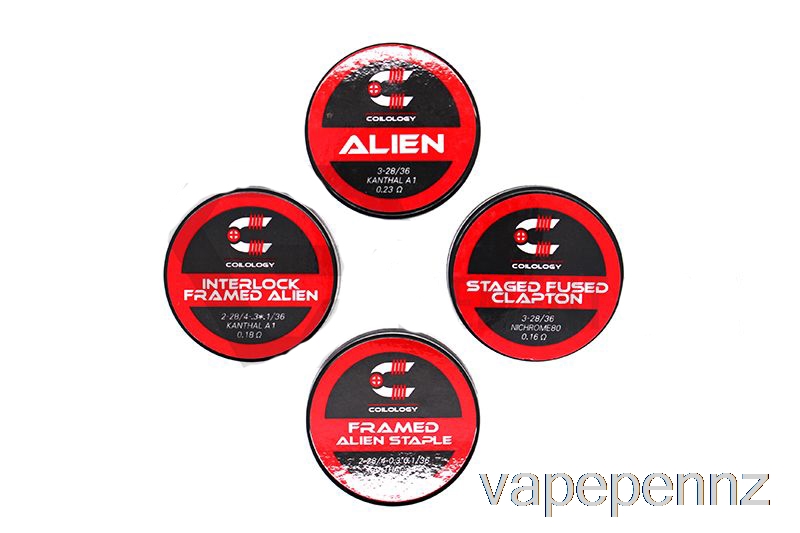 Coilology Performance Prebuilt Coils Alien TMN80 - 0.13ohm Ni80 27GA VAPE NZ